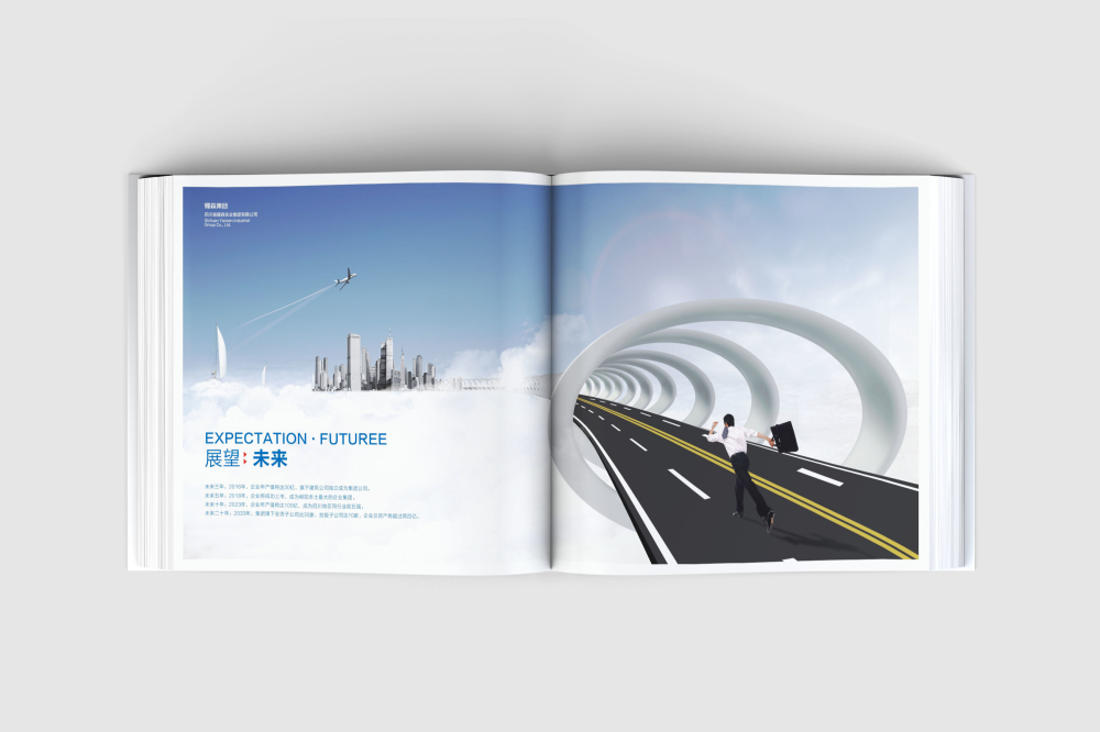 鹰手营子矿区画册设计